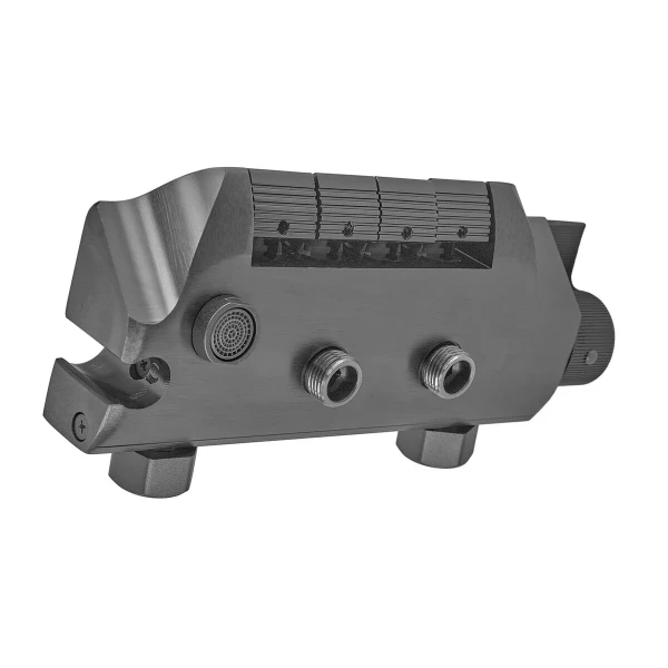 Душевая колонна Champion PBM-009-J Graphite со смесителем с кнопочным переключателем, 4 режима (CH6501)