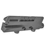 Душевая колонна Champion PBR-009-J Graphite со смесителем с кнопочным переключателем, 4 режима (CH6502)