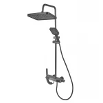 Душевая колонна Champion PBR-009-J Graphite со смесителем с кнопочным переключателем, 4 режима (CH6502)