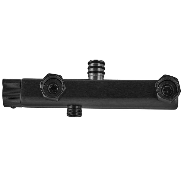 Душевая колонна Armata BCF-009-J Black со смесителем с кнопочным переключателем, 3 режима (CH6506)