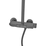 Душевая колонна Armata BCF-009-J Graphite со смесителем с кнопочным переключателем, 3 режима (CH6507)