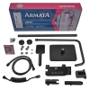Душова колона Armata BCS-009-J Black зі змішувачем з кнопковим перемикачем, 4 режими (CH6508)
