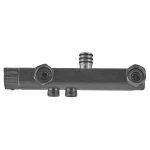 Душевая колонна Armata BCS-009-J Graphite со смесителем с кнопочным переключателем, 4 режима (CH6509)