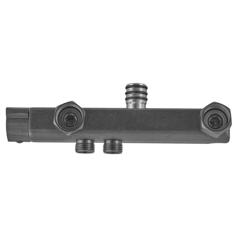 Душова колона Armata BCS-009-J Graphite зі змішувачем з кнопковим перемикачем, 4 режими (CH6509)