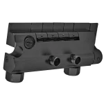 Душевая колонна Armata BCT-009-J Black со смесителем с кнопочным переключателем, 4 режима (CH6510)