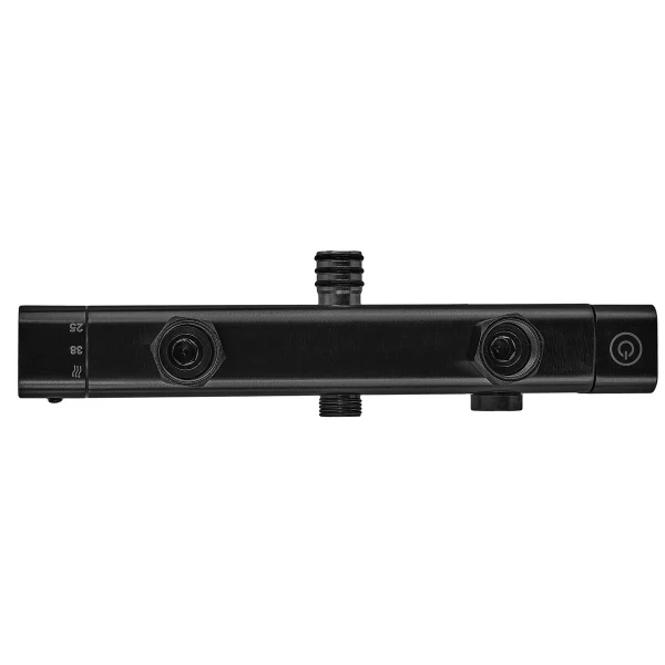 Душевая колонна со смесителем из алюминия CHAMPION PBC-009-J BLACK, 3 режима (CH6546)