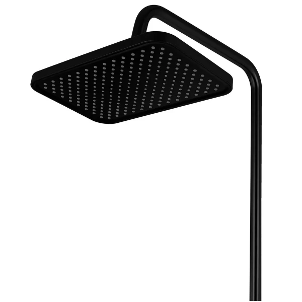 Душевая колонна со смесителем из алюминия CHAMPION PBC-009-J BLACK, 3 режима (CH6546)