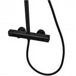 Душевая колонна со смесителем из алюминия CHAMPION PBC-009-J BLACK, 3 режима (CH6546)