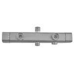 Душевая колонна со смесителем из алюминия CHAMPION PBC-009-J SILVER, 3 режима (CH6547)