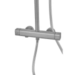 Душевая колонна со смесителем из алюминия CHAMPION PBC-009-J SILVER, 3 режима (CH6547)