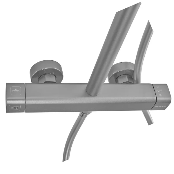 Душевая колонна со смесителем из алюминия CHAMPION PBC-009-J SILVER, 3 режима (CH6547)