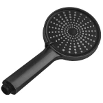 Душевая колонна со смесителем с кнопочным переключателем из алюминия CHAMPION PBD-009-J BLACK, 4 режима (CH6549)