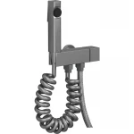 Кран для гигиенического душа и бачка унитаза CHAMPION PHL-333 GRAPHITE с лейкой (CH6552)