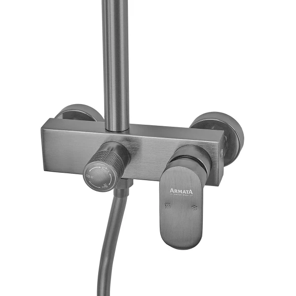 Душевая колонна со смесителем из алюминия ARMATA BCD-009-J, 3 режима (CH6556)