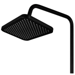 Душевая колонна со смесителем из алюминия ARMATA BCD-009-J BLACK, 3 режима (CH6557)