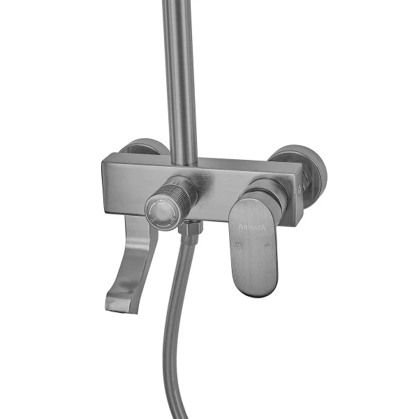 Душевая колонна со смесителем из алюминия ARMATA BCG-009-J, 3 режима (CH6559)