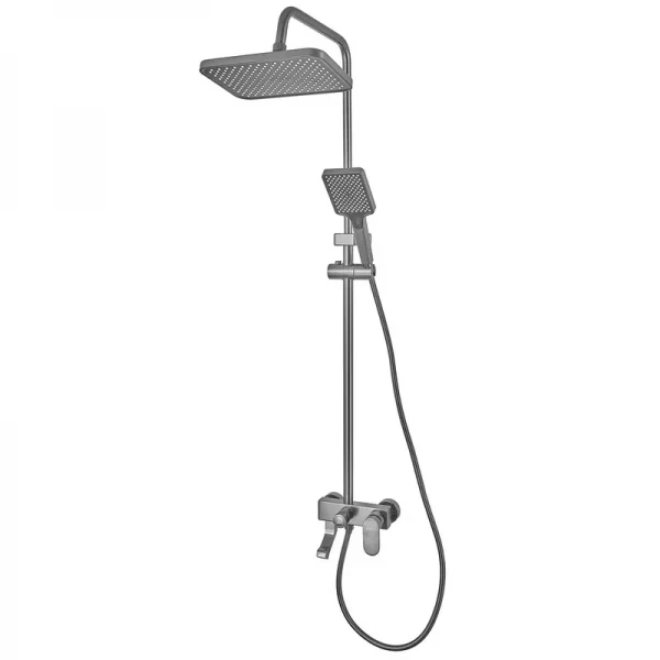 Душевая колонна со смесителем из алюминия ARMATA BCG-009-J, 3 режима (CH6559)