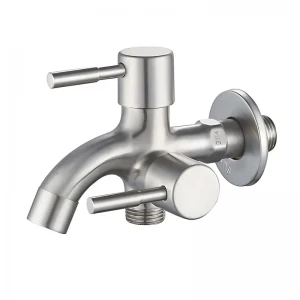 Кран для холодной воды на два выхода Champion BIB-04 1/2 с нерж. стали SUS304 (CH6573)