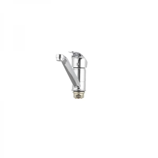 Одноважільний змішувач для кухні Cron Mars 555 хром з поворотним виливом 230 мм (CR0053)
