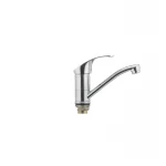 Змішувач для умивальника Cron Riva 555 хромований з поворотним виливом 15 см (CR0059)