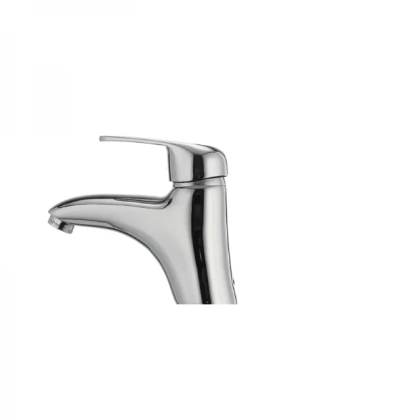 Смеситель для умывальника Cron Magic 001 (черная ручка) (CR0103)