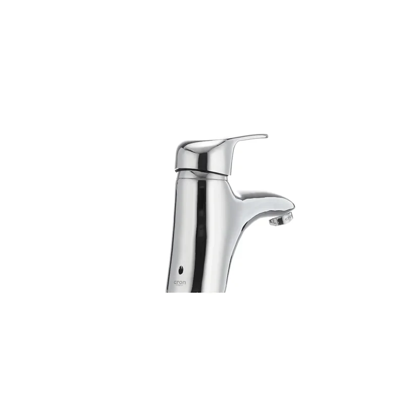 Смеситель для умывальника Cron Magic 001 (черная ручка) (CR0103)