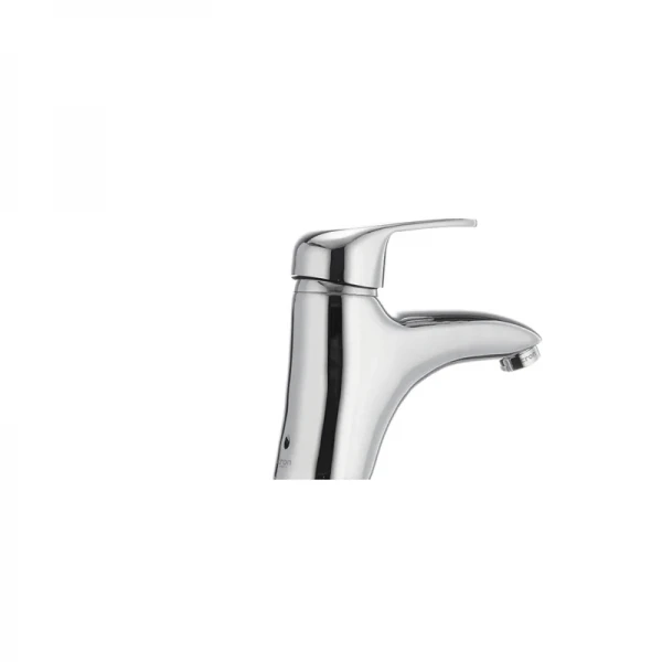 Смеситель для умывальника Cron Magic 001 (черная ручка) (CR0103)