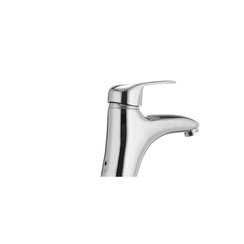 Смеситель для умывальника Cron Magic 001 (черная ручка) (CR0103)