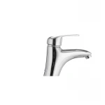 Смеситель для умывальника Cron Magic 001 (черная ручка) (CR0103)