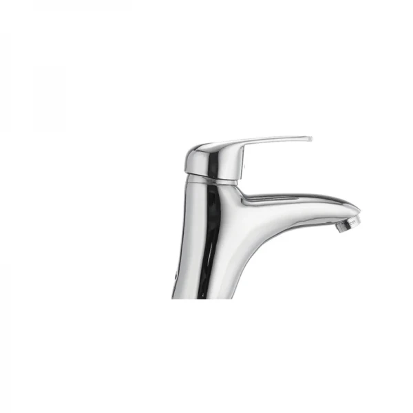 Смеситель для умывальника Cron Magic 001 (черная ручка) (CR0103)