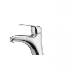 Смеситель для умывальника Cron Magic 001 (черная ручка) (CR0103)