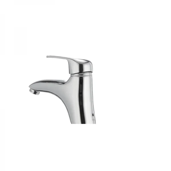 Смеситель для умывальника Cron Magic 001 (черная ручка) (CR0103)