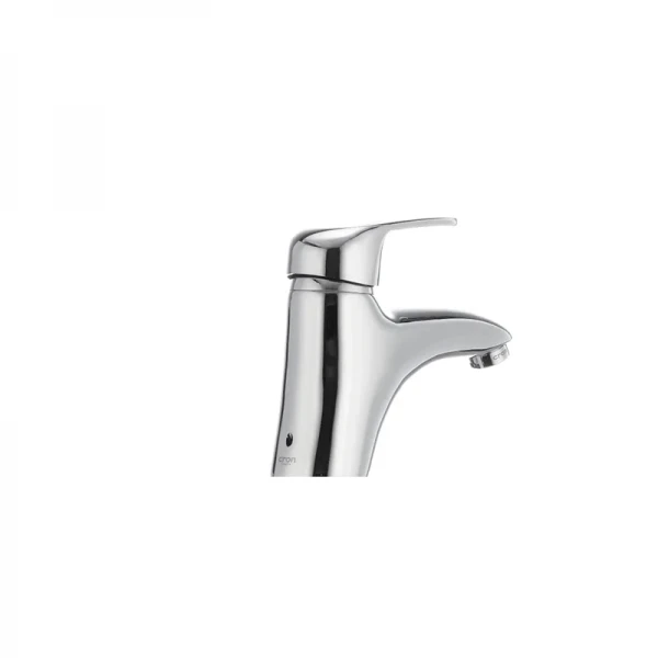 Смеситель для умывальника Cron Magic 001 (черная ручка) (CR0103)