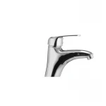 Смеситель для умывальника Cron Magic 001 (черная ручка) (CR0103)