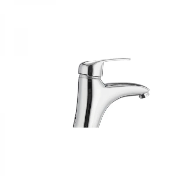 Смеситель для умывальника Cron Magic 001 (черная ручка) (CR0103)