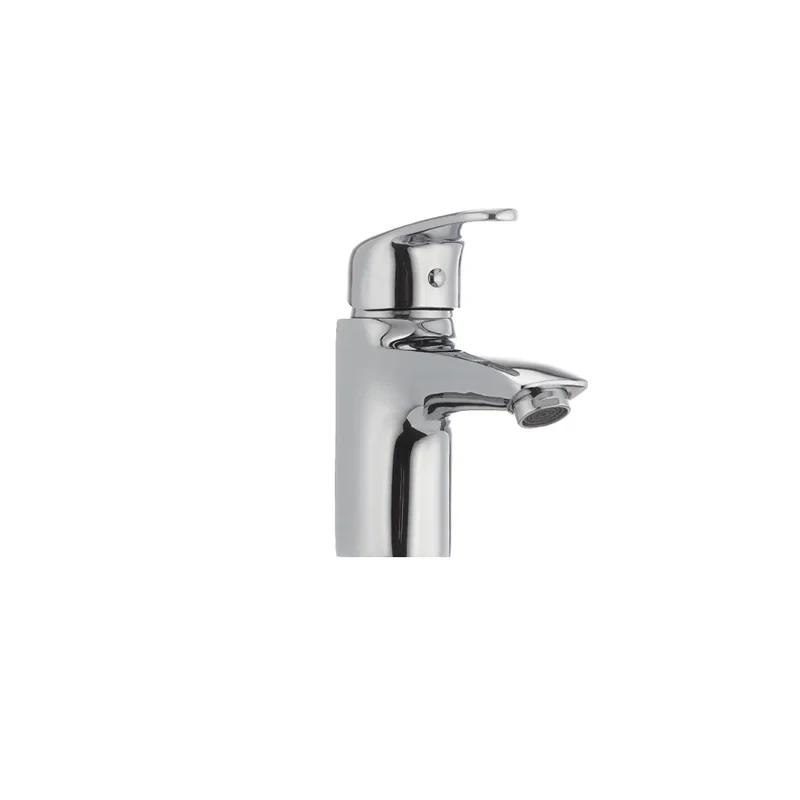 Смеситель для умывальника Cron Magic 001 (синяя ручка) (CR0104)