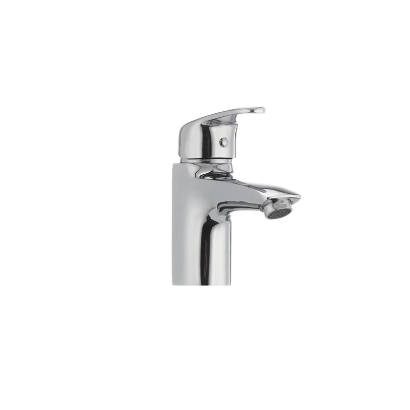 Смеситель для умывальника Cron Magic 001 (синяя ручка) (CR0104)