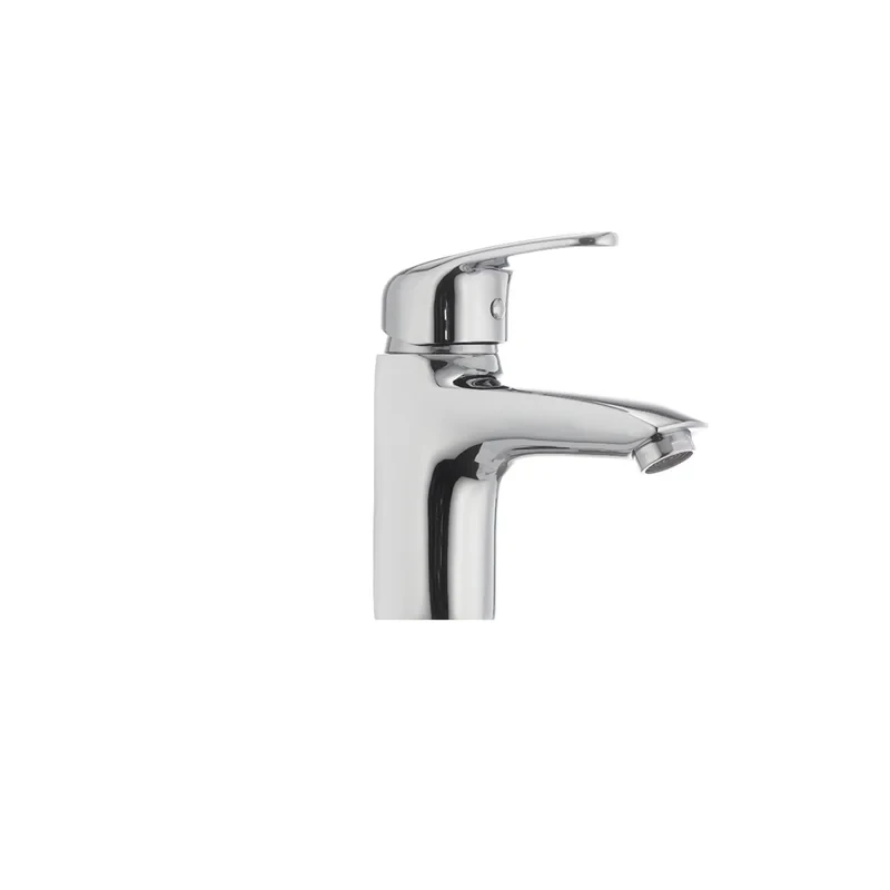 Смеситель для умывальника Cron Magic 001 (синяя ручка) (CR0104)