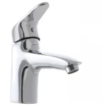 Смеситель для умывальника Cron Magic 001 (синяя ручка) (CR0104)