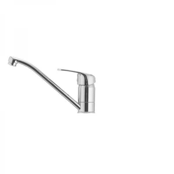 Смеситель для кухни Cron Magic 004 (черная ручка) (CR0105)