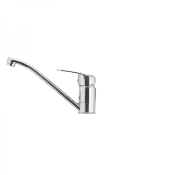 Смеситель для кухни Cron Magic 004 (черная ручка) (CR0105)