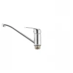 Смеситель для кухни Cron Magic 555 (черная ручка) (CR0108)