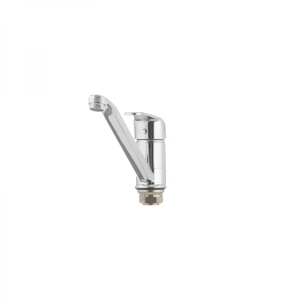 Смеситель для кухни Cron Magic 555 (черная ручка) (CR0108)