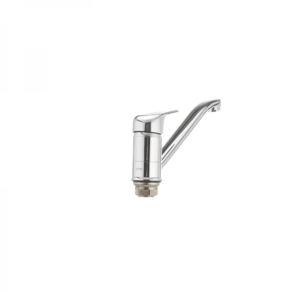 Смеситель для кухни Cron Magic 555 (черная ручка) (CR0108)