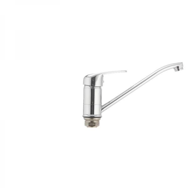 Смеситель для кухни Cron Magic 555 (черная ручка) (CR0108)