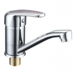 Змішувач для умивальника Cron Magic 555-15 CM гайка RED (CR0112)