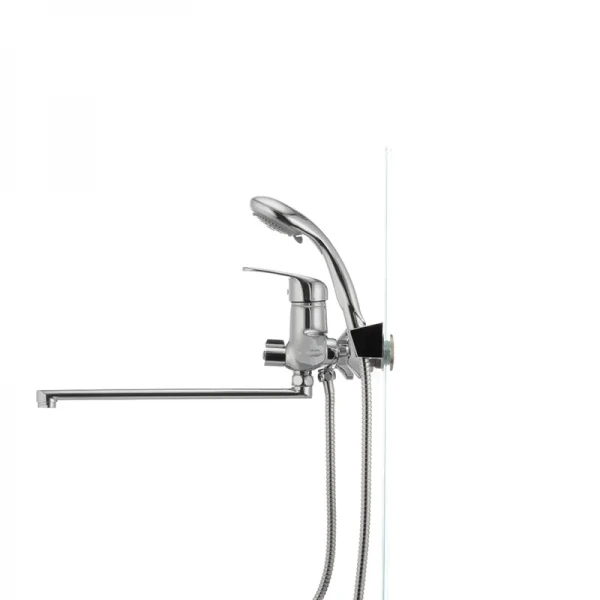 Смеситель для ванны Cron Magic 006 (черная ручка) (CR0114)