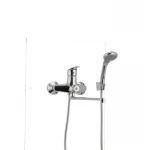 Смеситель для ванны Cron Magic 006 (черная ручка) (CR0114)