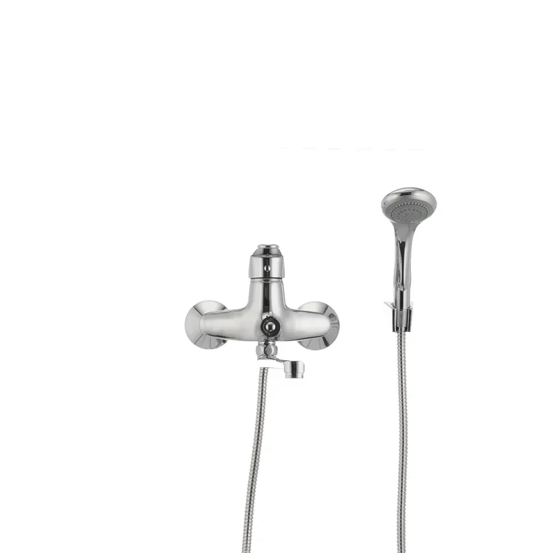 Смеситель для ванны Cron Magic 006 (черная ручка) (CR0114)