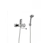 Смеситель для ванны Cron Magic 006 (черная ручка) (CR0114)